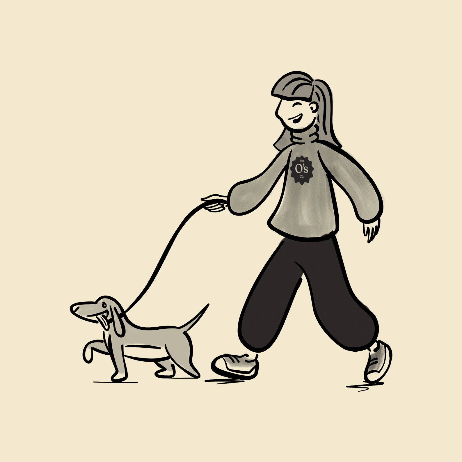 Graphic of a close up of a website depicting an Our Projects page with sample project names and dates.